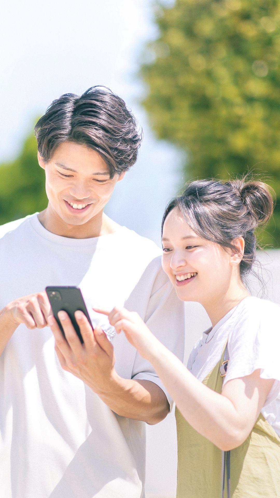 結婚式を迎えるふたり